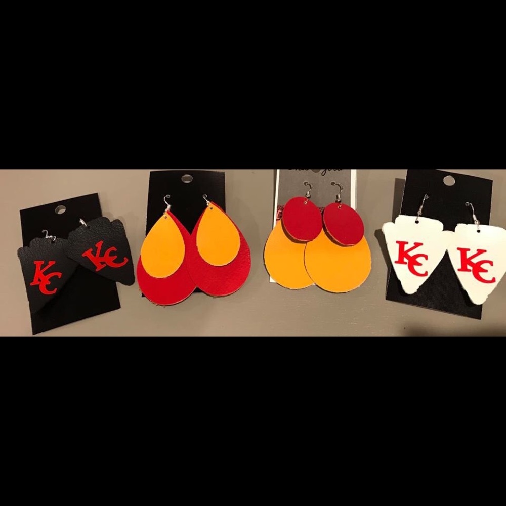 Chiefs Earrings